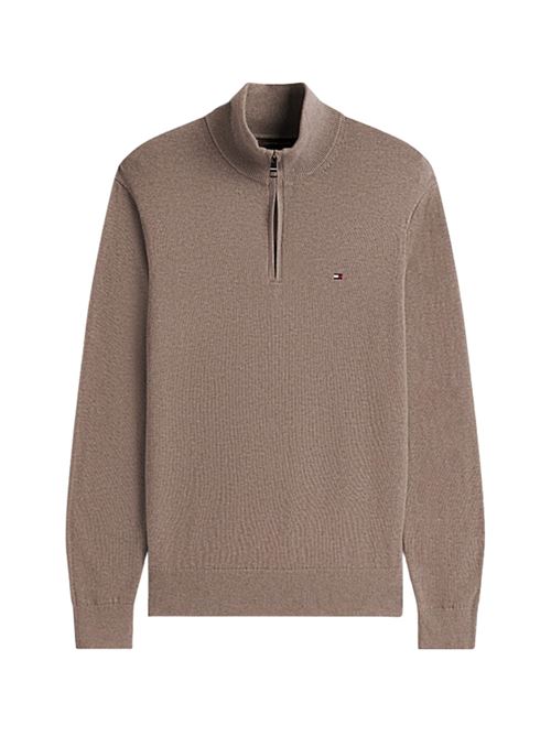 Maglioncino misto cashmere con 1/2 zip Tommy Hilfiger | MW0MW28049HI3